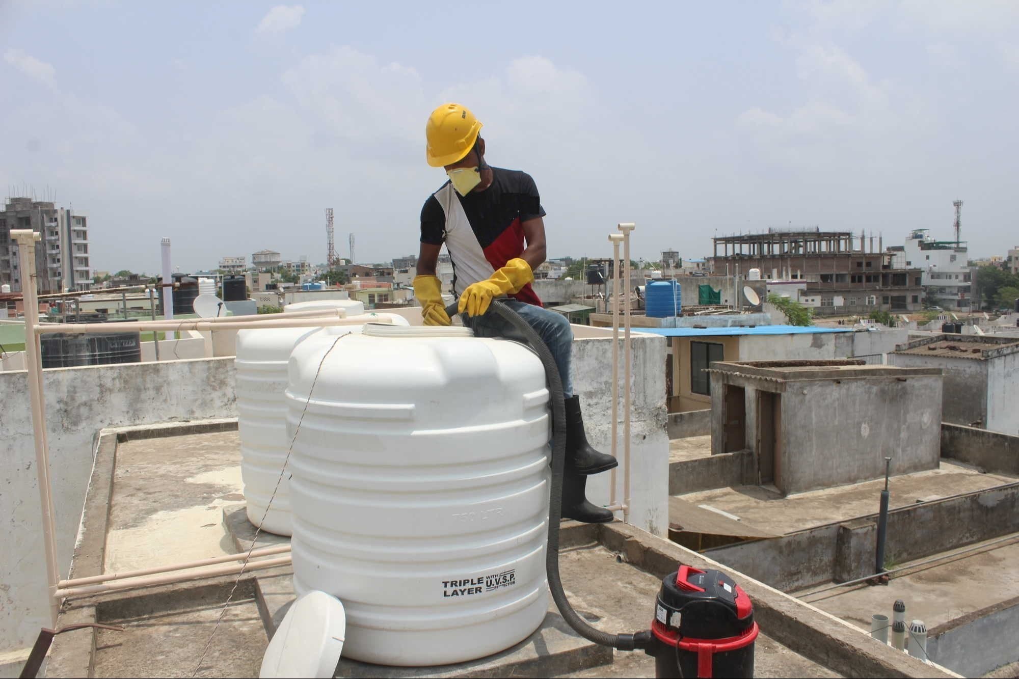 Water Tank Disinfection